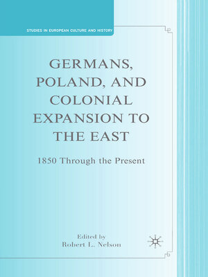 cover image of Germans, Poland, and Colonial Expansion to the East